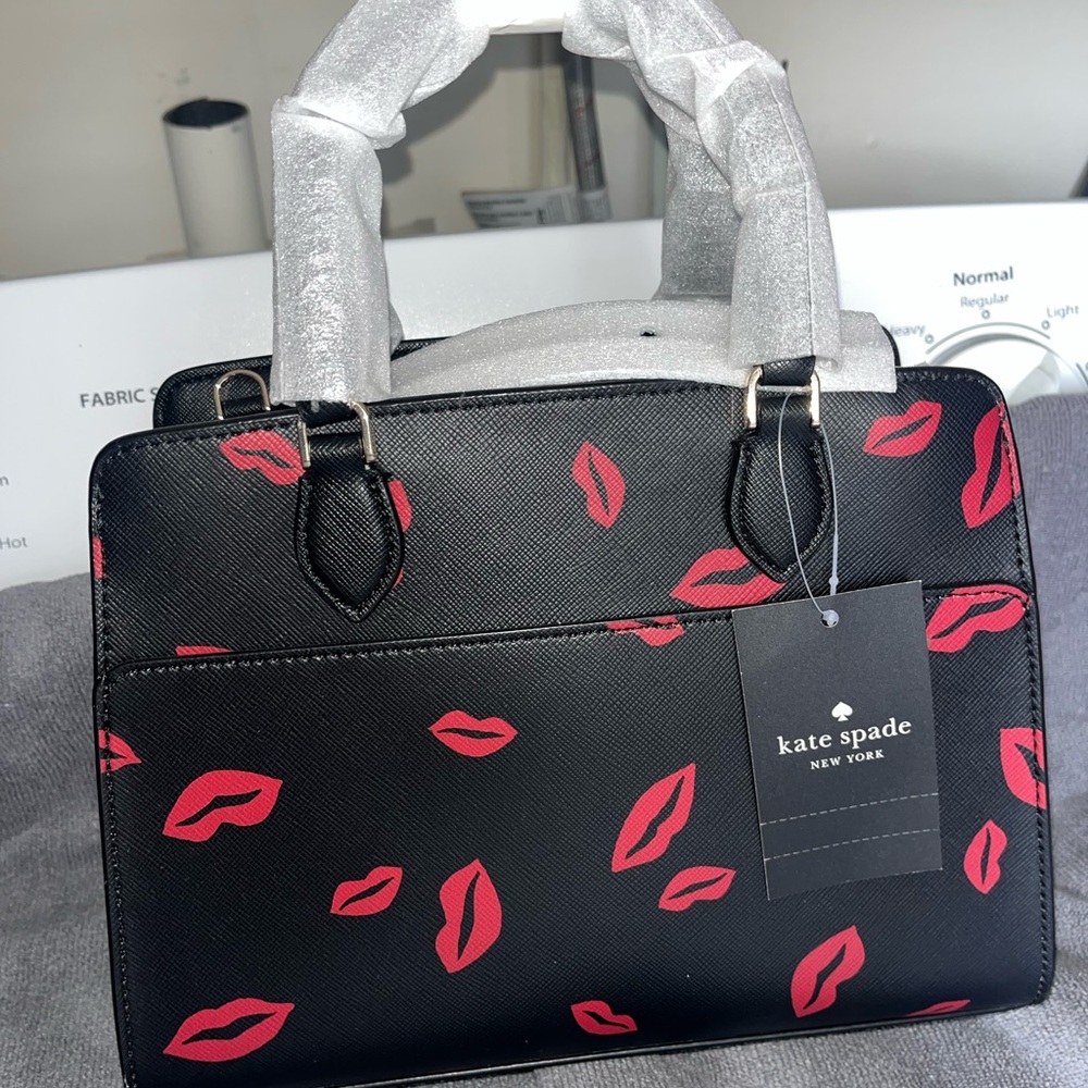 Kate Spade Black and Pink Women's Bag - Picture 3 of 9